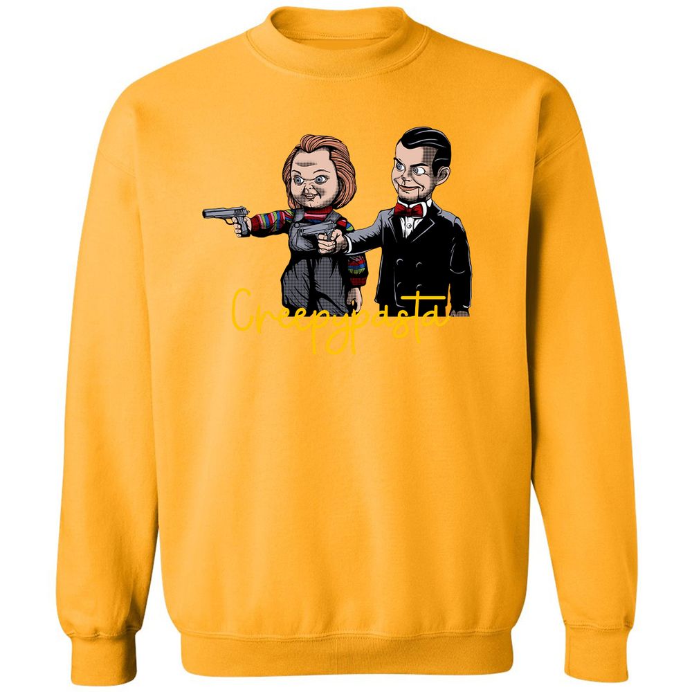 Classic Unisex Sweatshirt - NAFQUGLL - Gold - 11