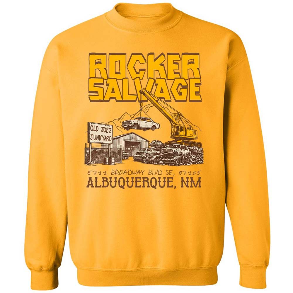 Classic Unisex Sweatshirt - 9A4XVVQA - Gold - 11