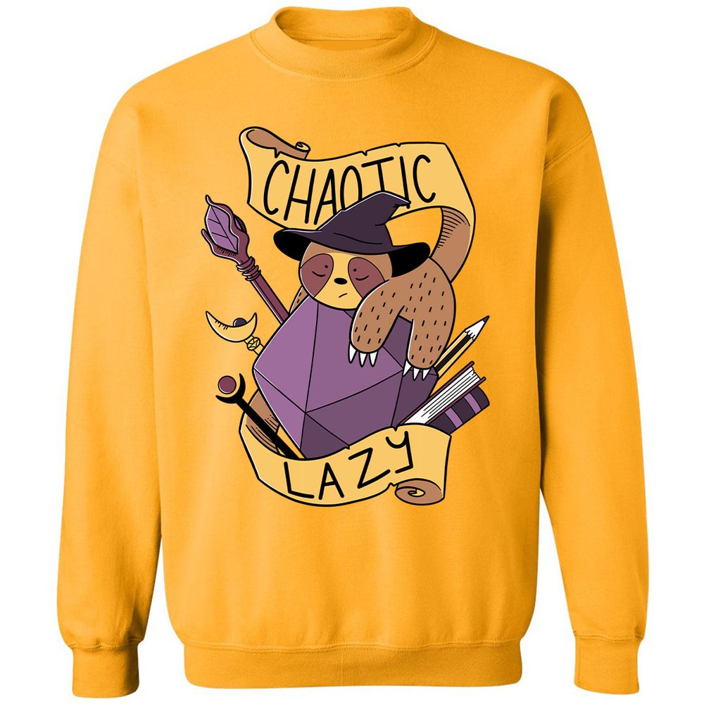 Classic Unisex Sweatshirt - AFDTN7TH - Gold - 11