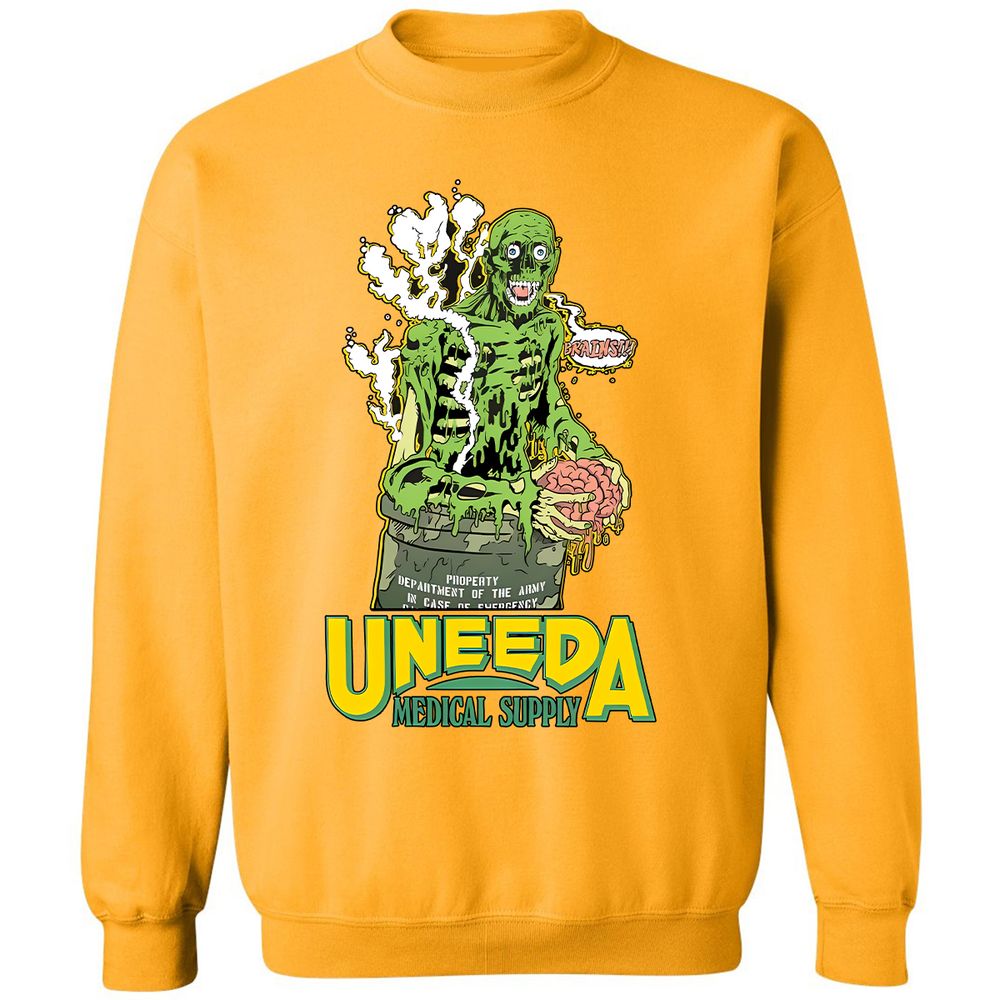 Classic Unisex Sweatshirt - LYCXMGH8 - Gold - 11