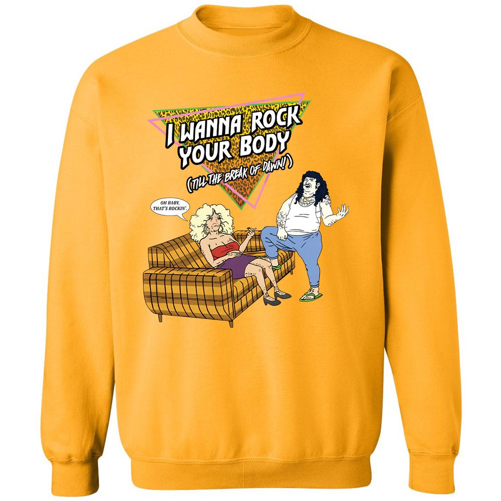 Classic Unisex Sweatshirt - 87ATKA1N - Gold - 11