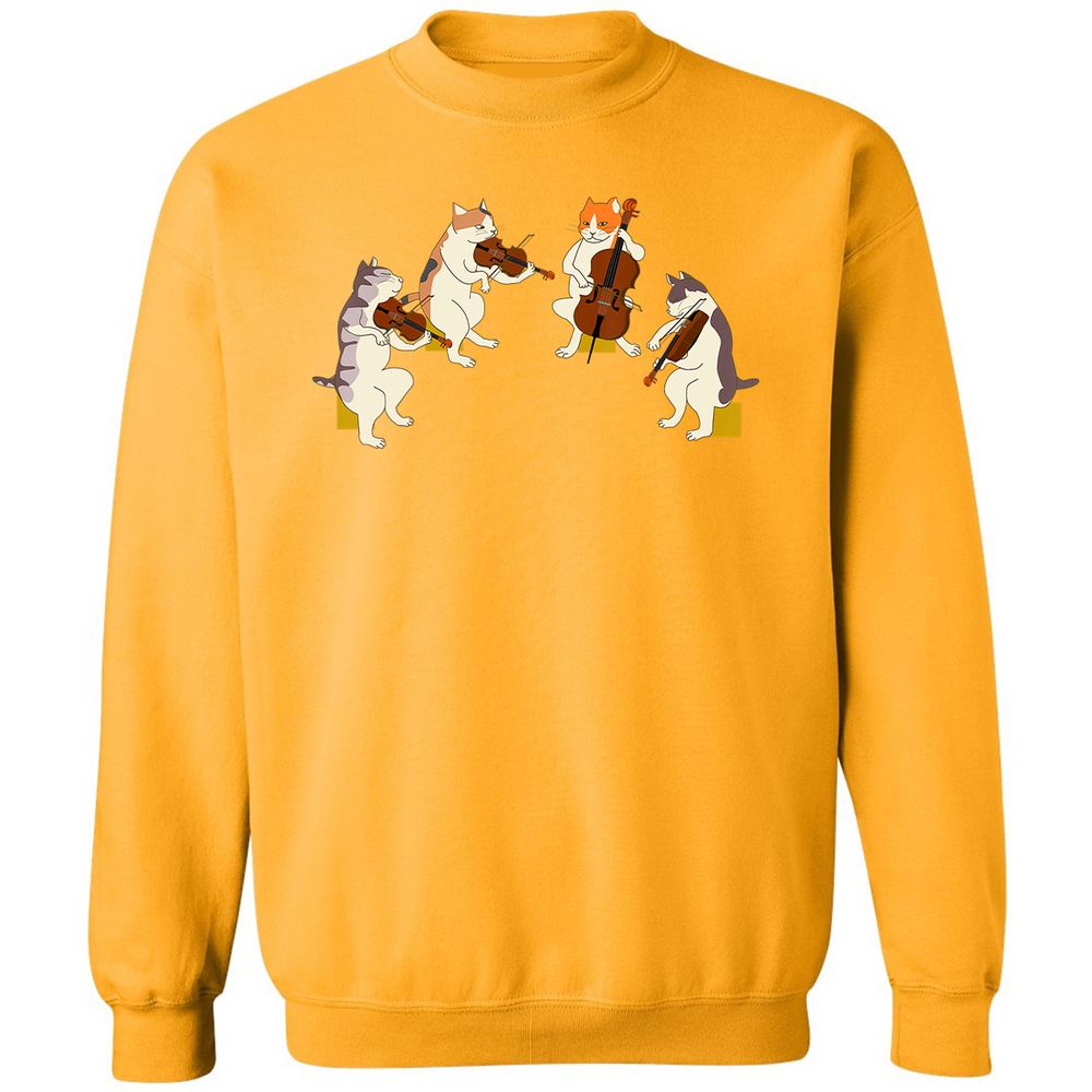 Classic Unisex Sweatshirt - 7EC9YKMS - Gold - 11