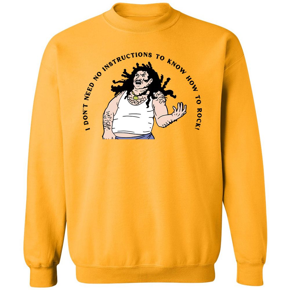 Classic Unisex Sweatshirt - MPW6Z4R7 - Gold - 11