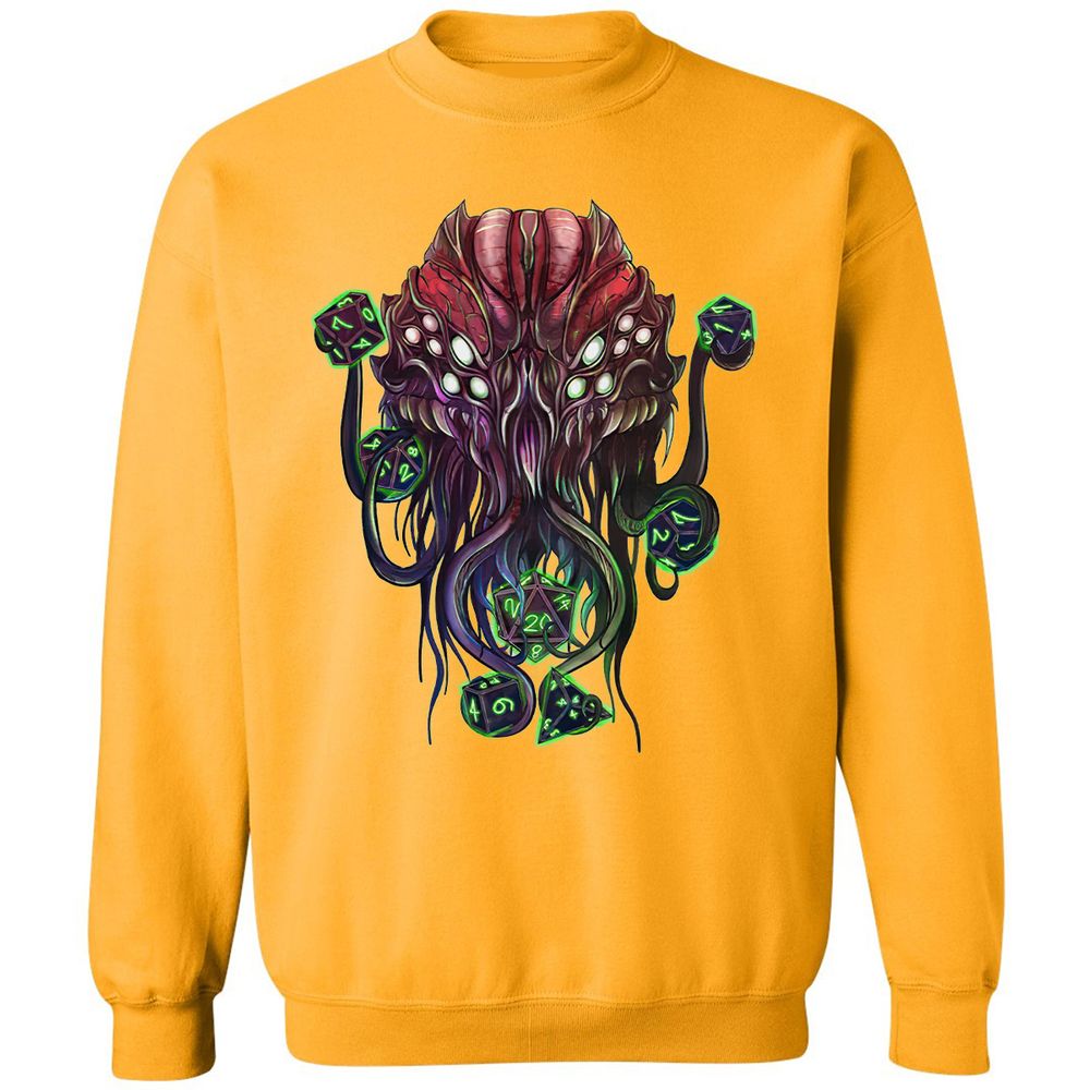 Classic Unisex Sweatshirt - HAKZXELS - Gold - 11