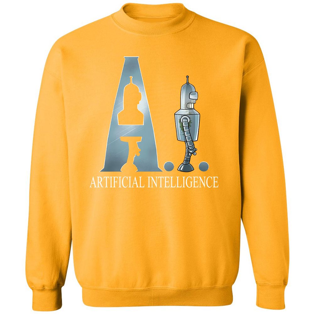Classic Unisex Sweatshirt - A6AKZJAV - Gold - 11