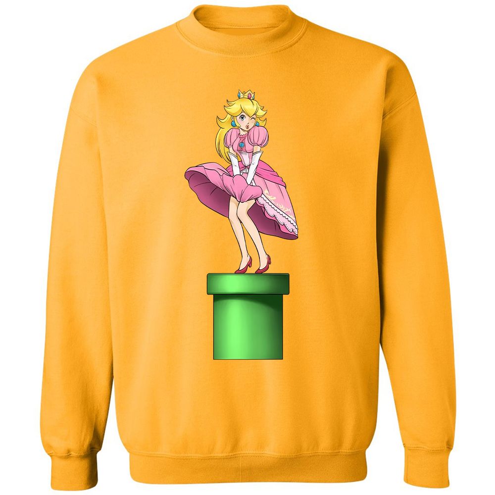 Classic Unisex Sweatshirt - 2C2XKF7T - Gold - 11