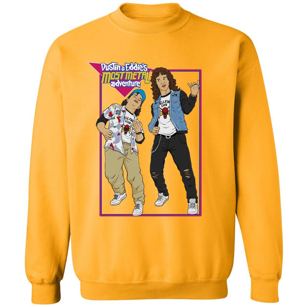 Classic Unisex Sweatshirt - 3QYB3DVX - Gold - 11