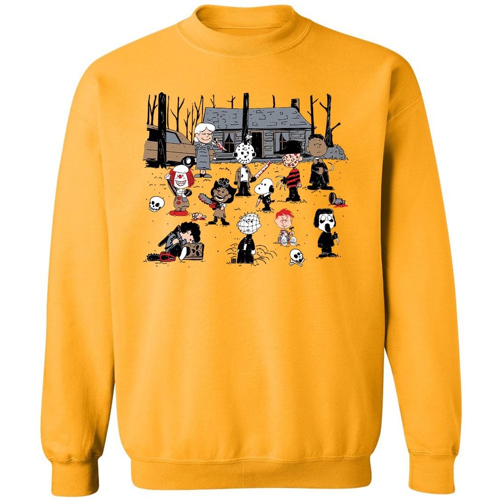 Classic Unisex Sweatshirt - Y86A4RYY - Gold - 11