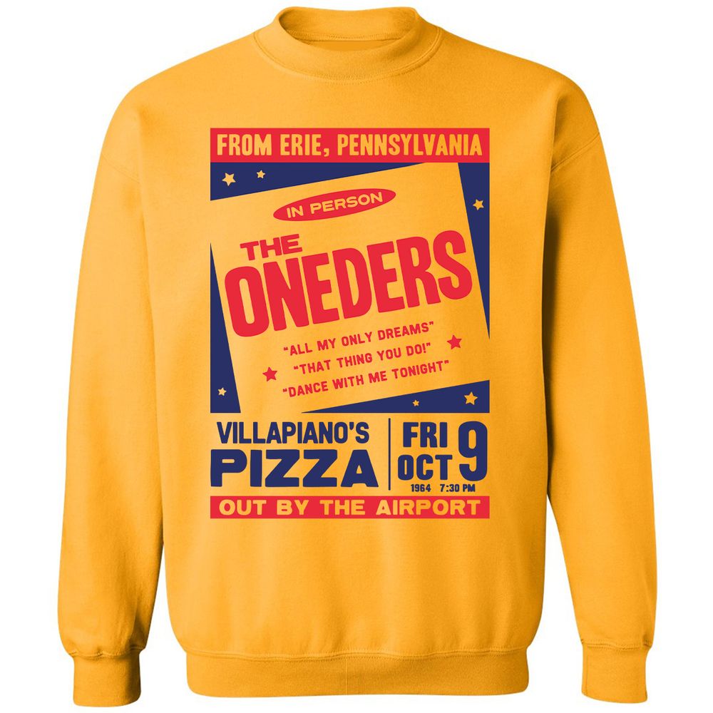 Classic Unisex Sweatshirt - P2R2VAKE - Gold - 11