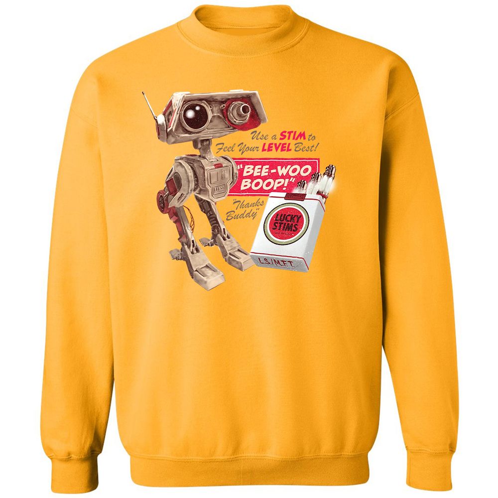 Classic Unisex Sweatshirt - F1QCYJT7 - Gold - 11