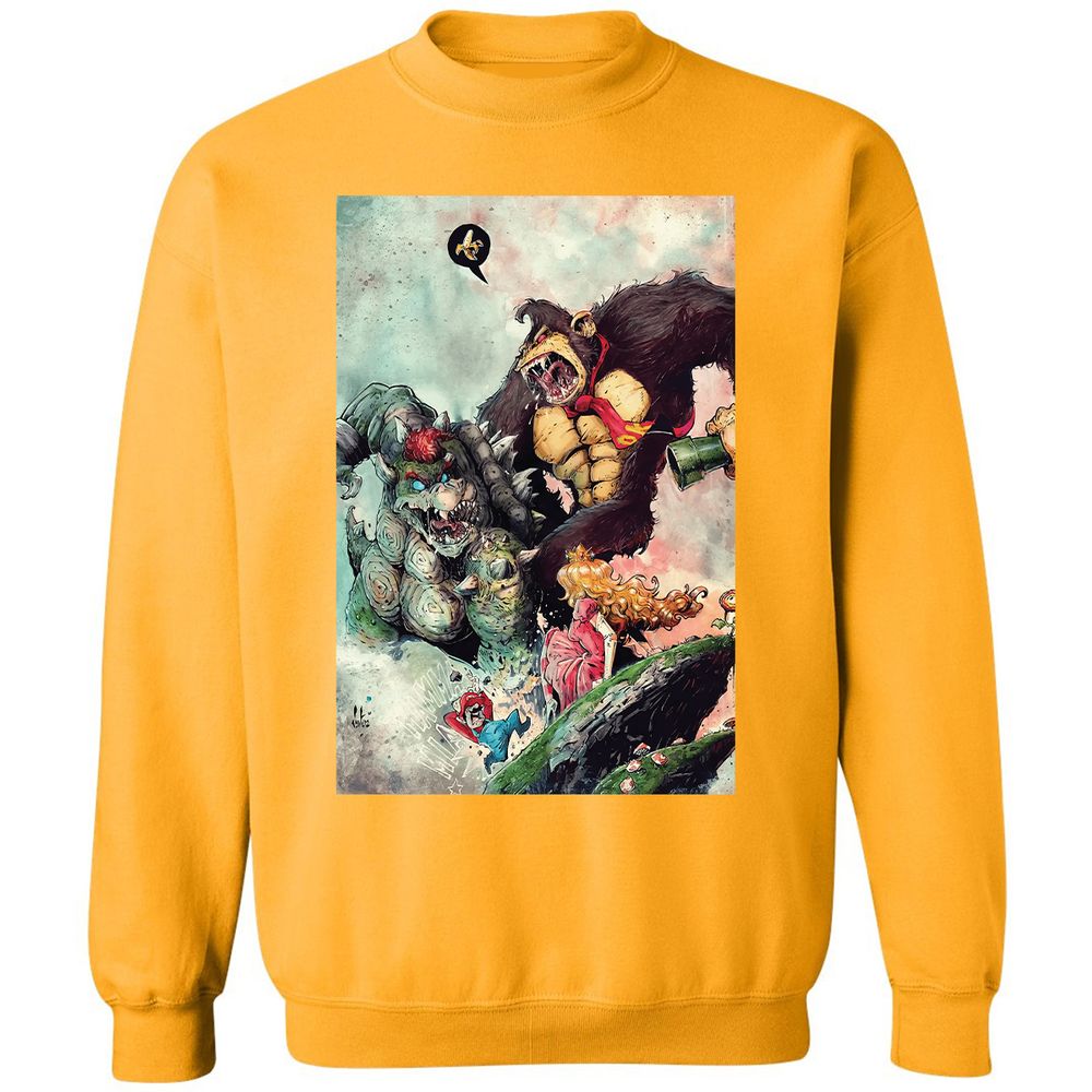 Classic Unisex Sweatshirt - WX3UADL8 - Gold - 11