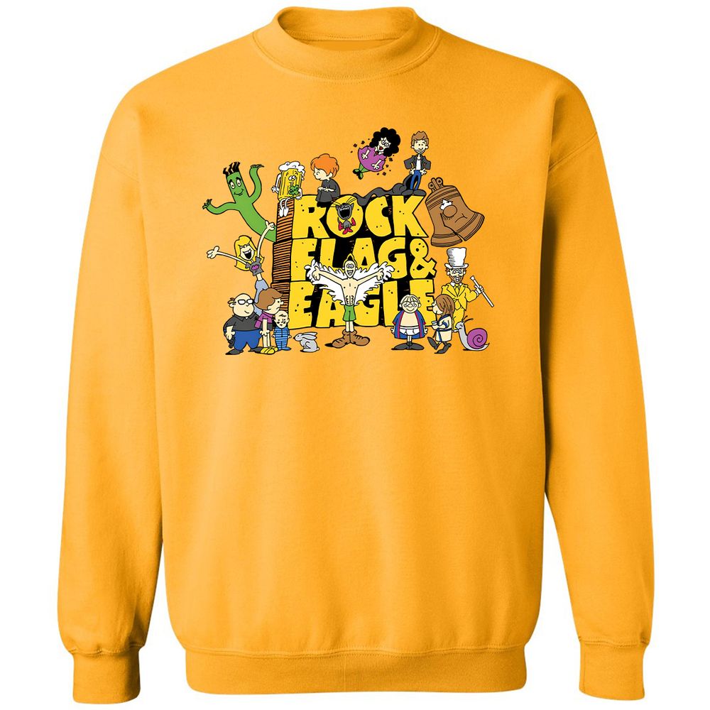 Classic Unisex Sweatshirt - QFHLK66G - Gold - 11