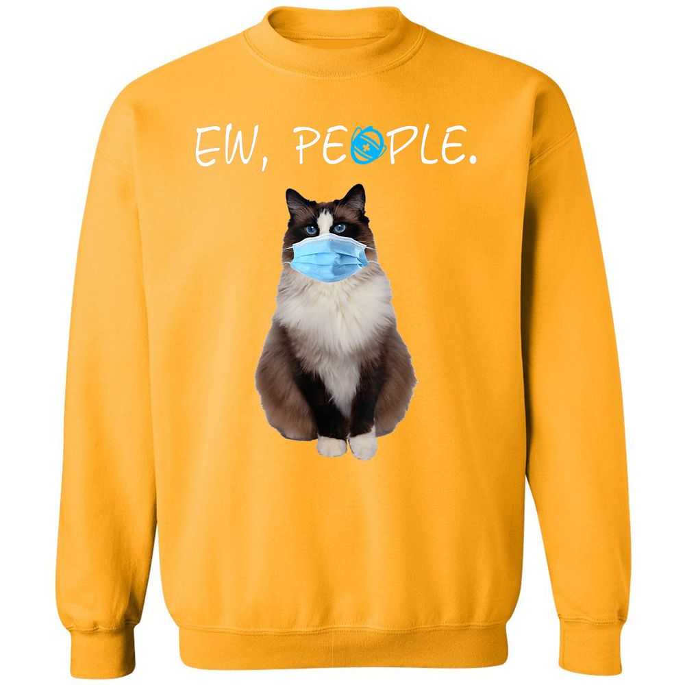 Classic Unisex Sweatshirt - LR7QXZGT - Gold - 11