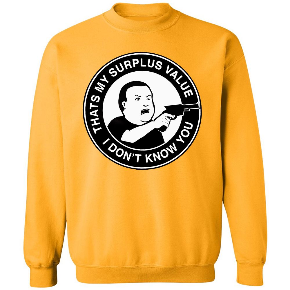 Classic Unisex Sweatshirt - 4N8V3KBL - Gold - 11