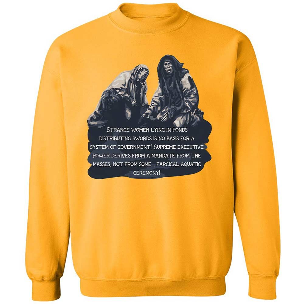 Classic Unisex Sweatshirt - A8213R8F - Gold - 11