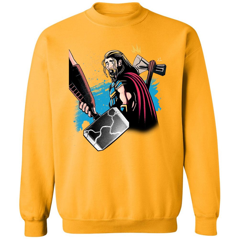 Classic Unisex Sweatshirt - 81FTLT7T - Gold - 11