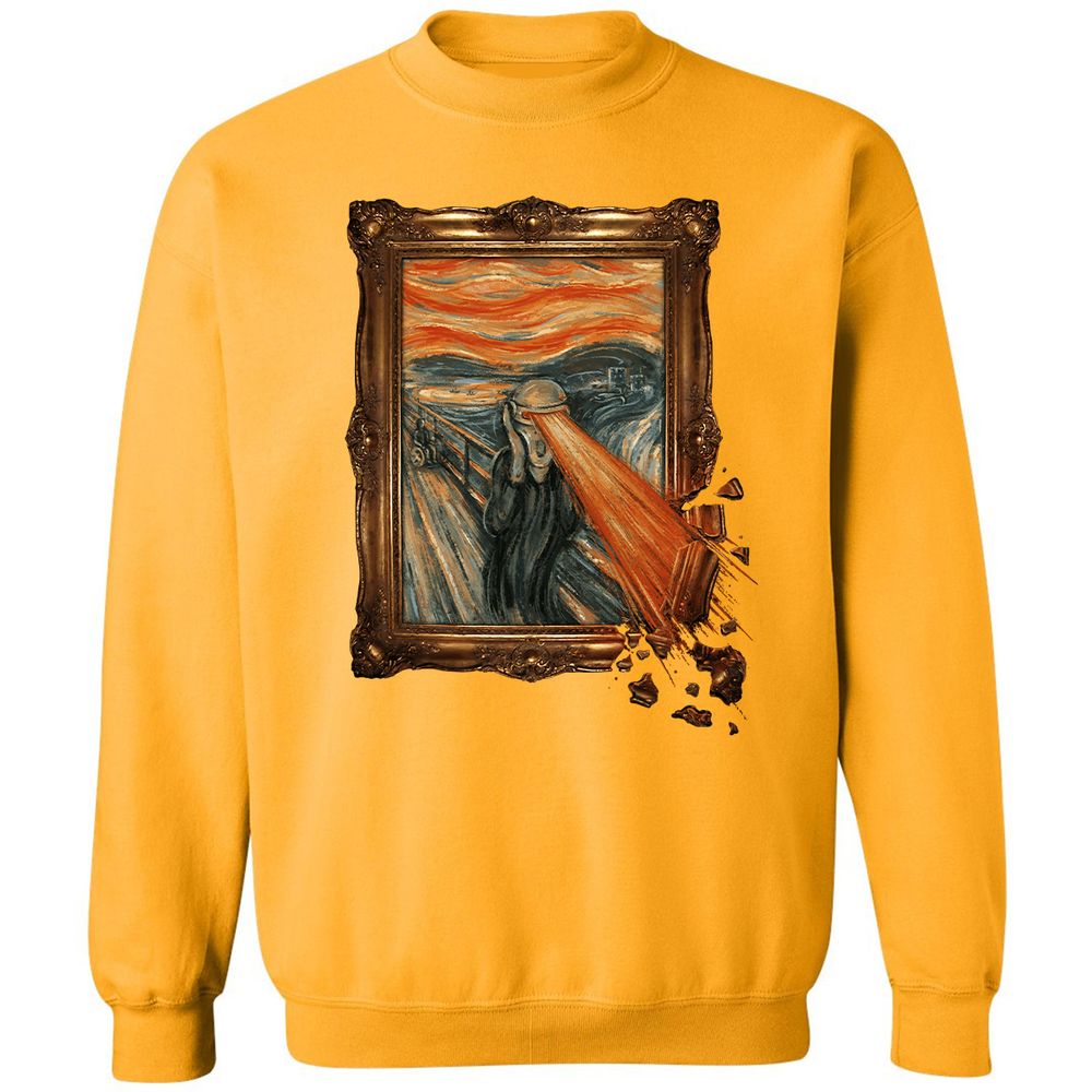 Classic Unisex Sweatshirt - DMUKSSRW - Gold - 11