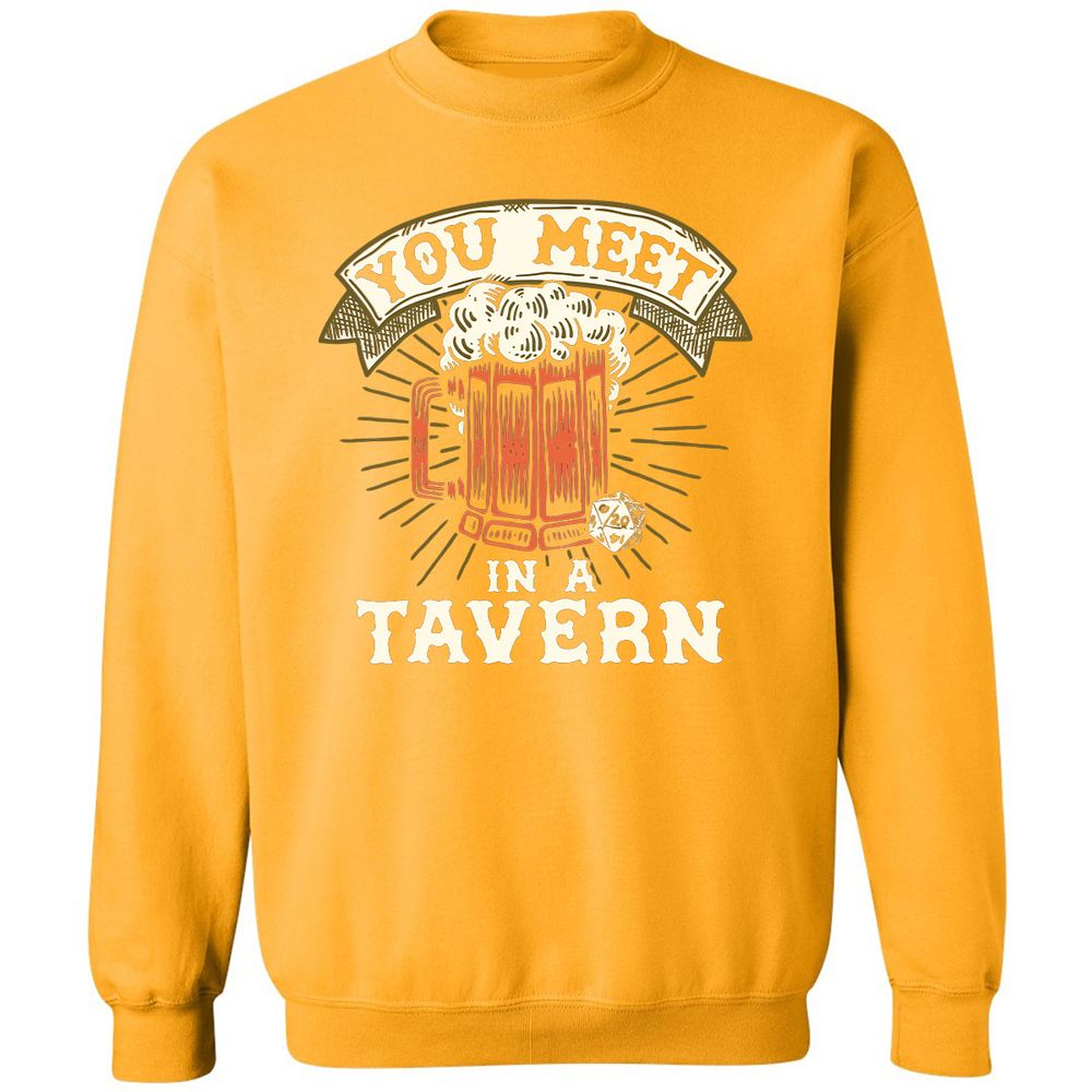 Classic Unisex Sweatshirt - L7HUC8AH - Gold - 11