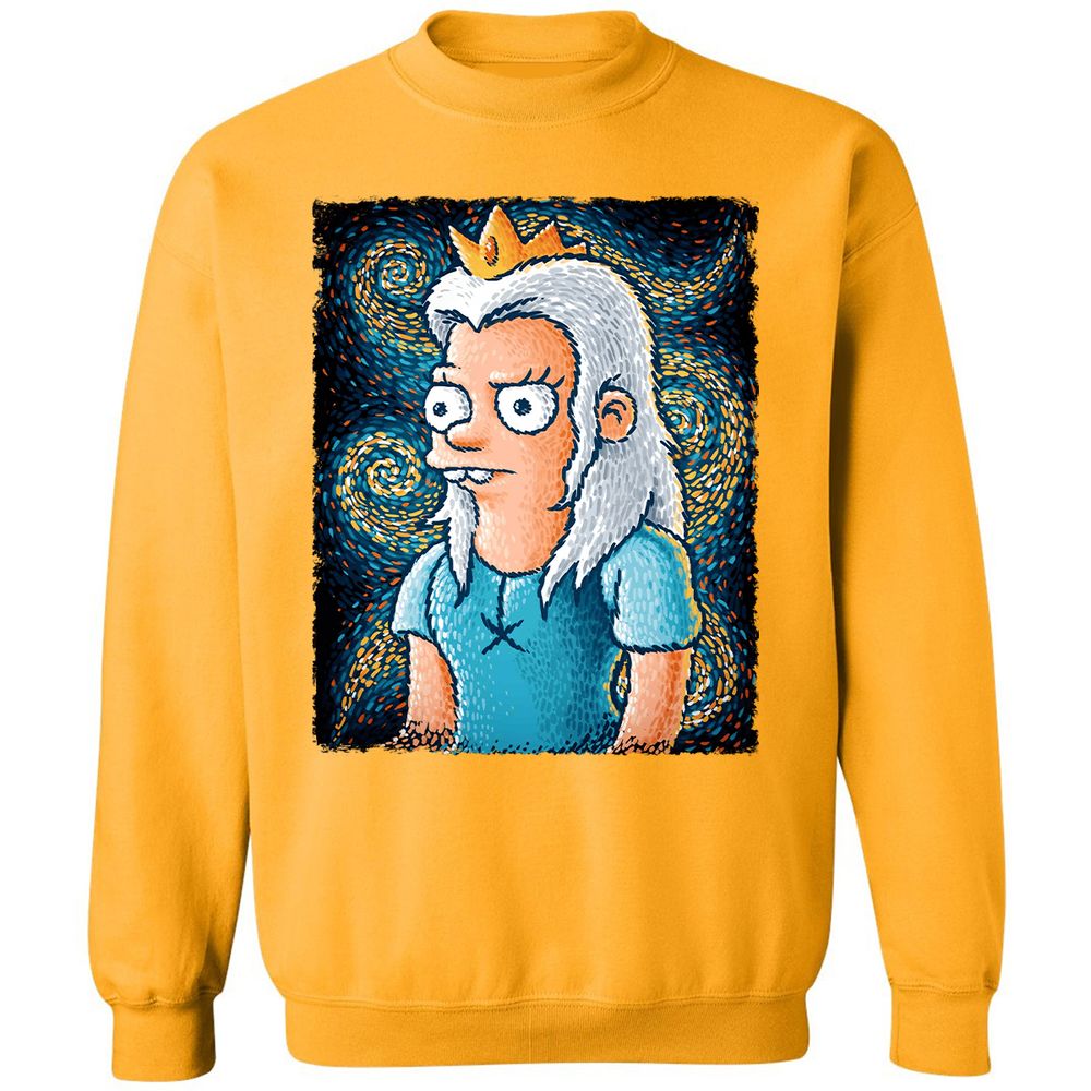Classic Unisex Sweatshirt - Z2M7W8ZE - Gold - 11