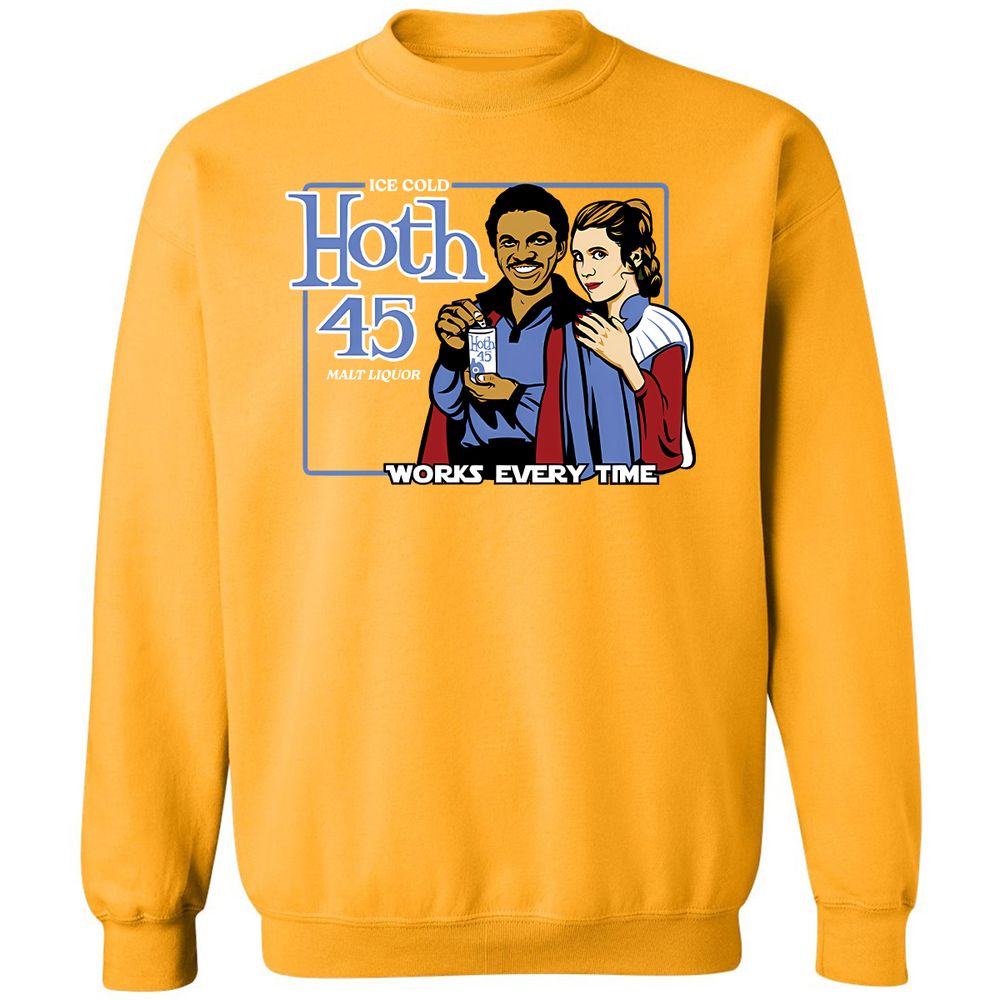 Classic Unisex Sweatshirt - Q2VDZV7M - Gold - 11