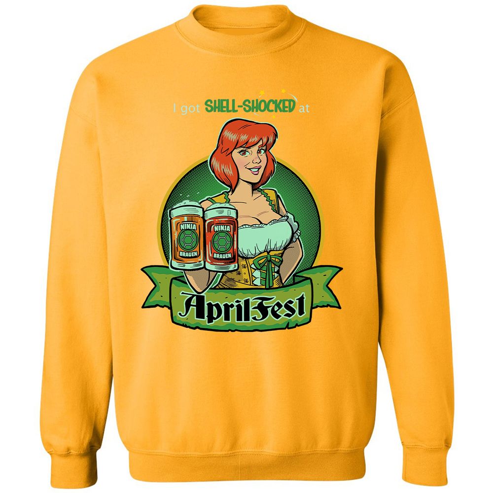 Classic Unisex Sweatshirt - 52AJMKYU - Gold - 11