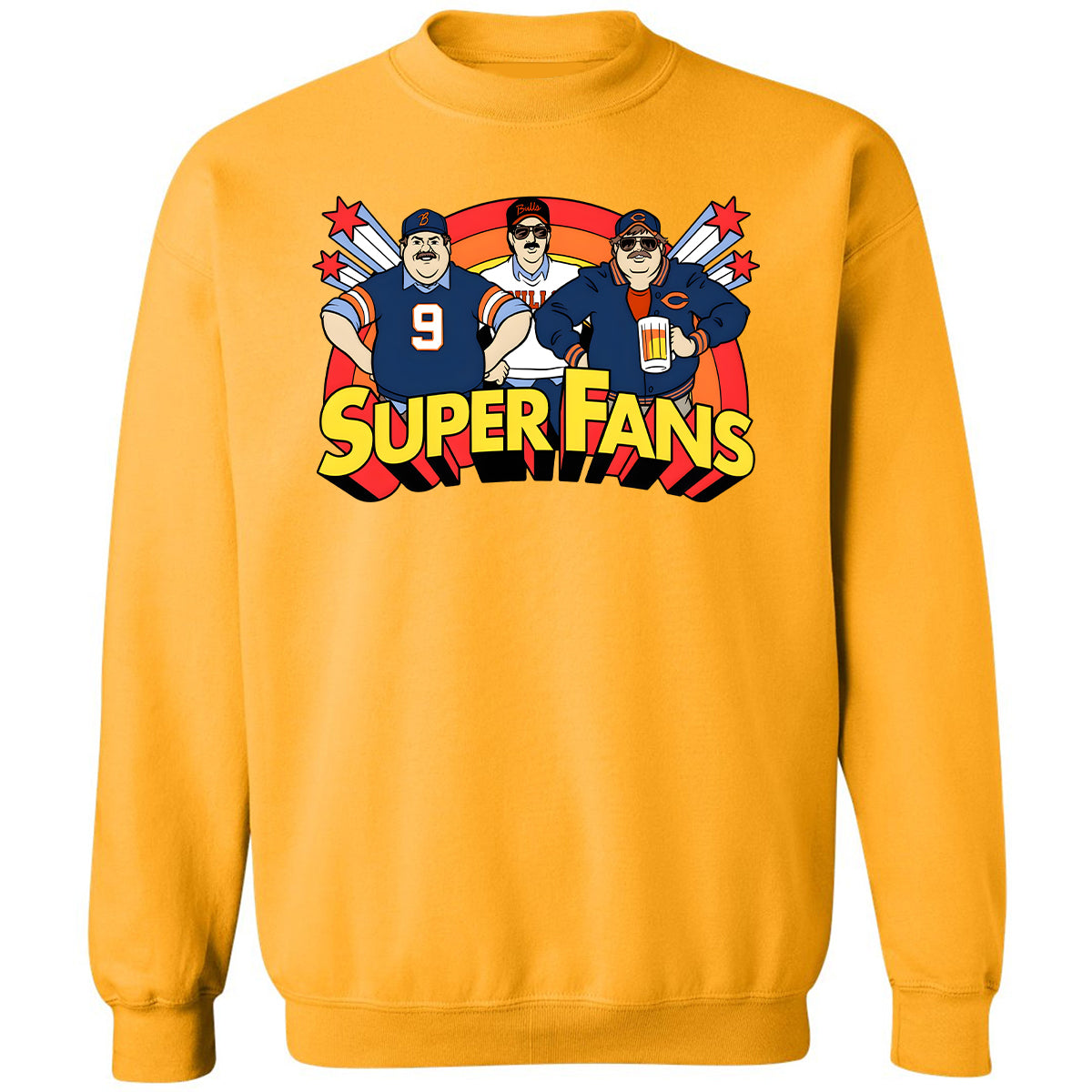 Classic Unisex Sweatshirt - BKL5BKUR - Gold - 11