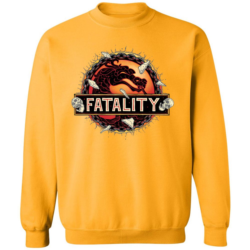 Classic Unisex Sweatshirt - JK5Q4R3H - Gold - 11