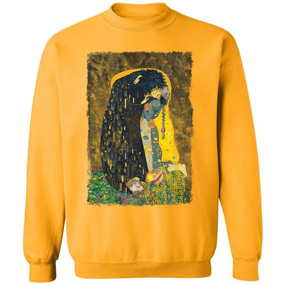 Classic Unisex Sweatshirt - VUV54B4M - Gold - 11