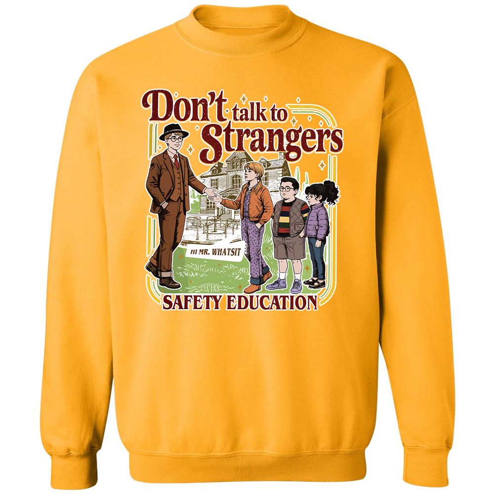 Classic Unisex Sweatshirt - X6TS76DU - Gold - 11