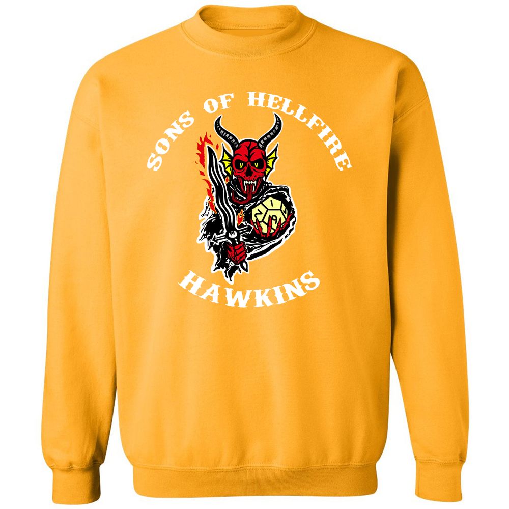 Classic Unisex Sweatshirt - FFJR28CX - Gold - 11