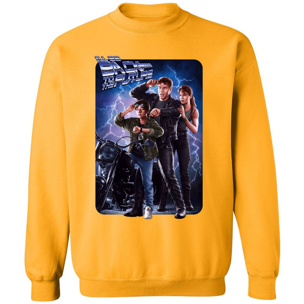 Classic Unisex Sweatshirt - SYL43WUB - Gold - 11