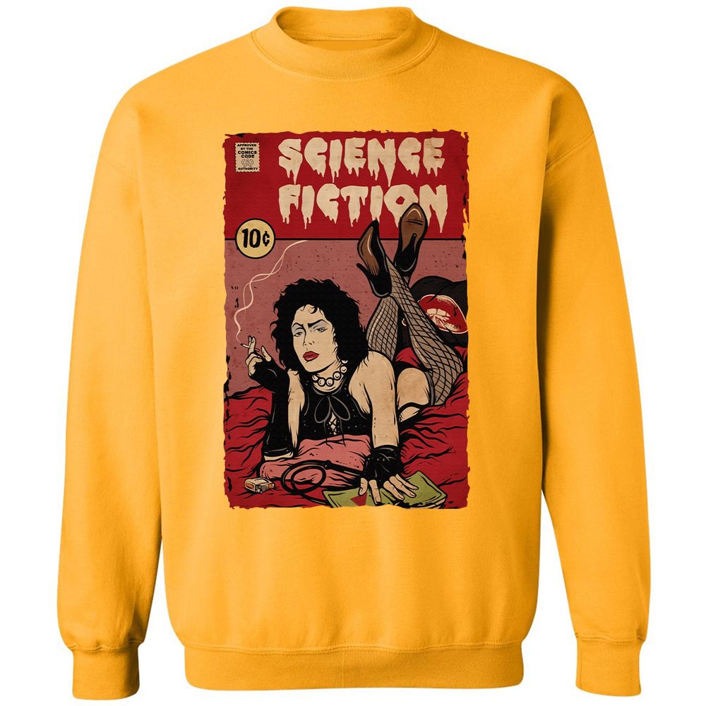 Classic Unisex Sweatshirt - 4VCVKU8Y - Gold - 11