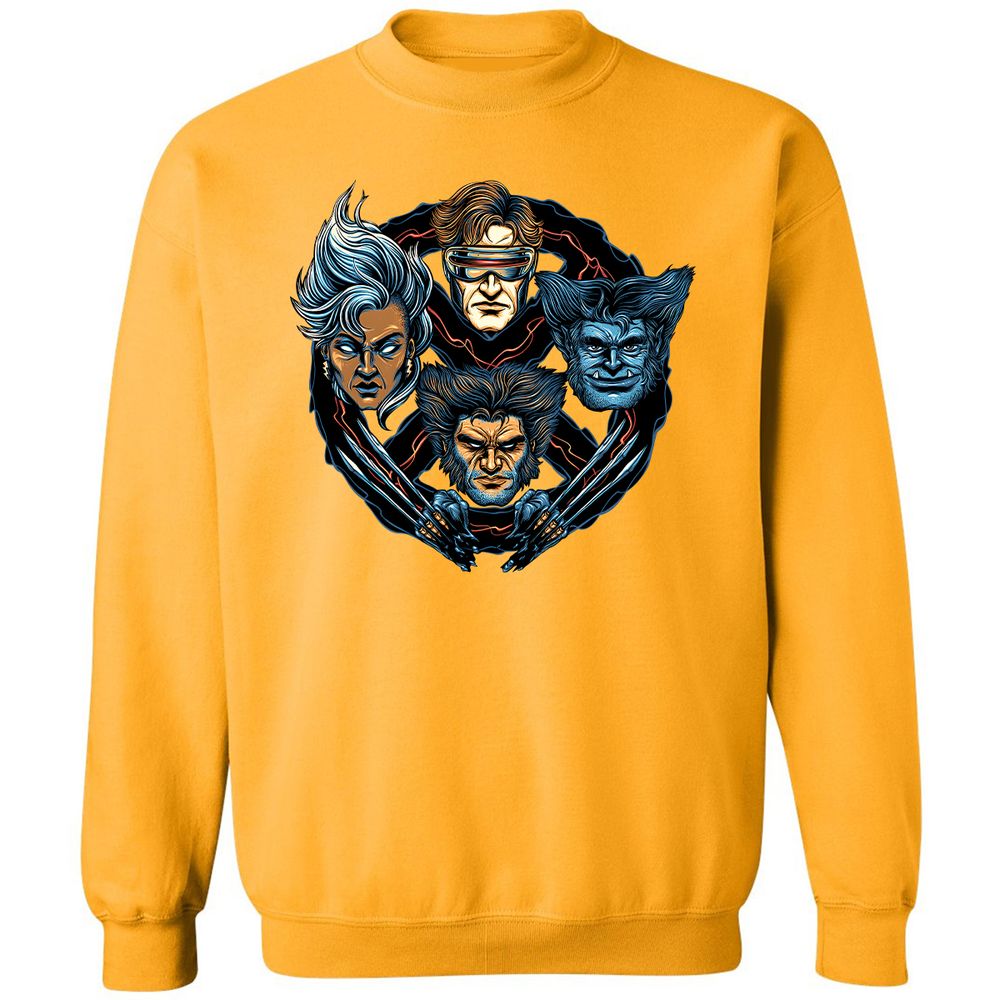 Classic Unisex Sweatshirt - 6X9XFKDL - Gold - 11