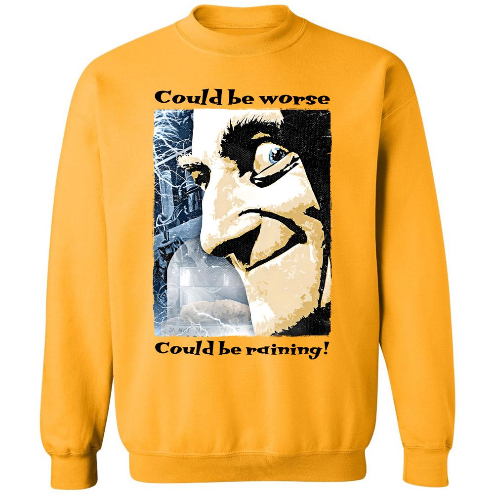 Classic Unisex Sweatshirt - RU3YHC6Q - Gold - 11
