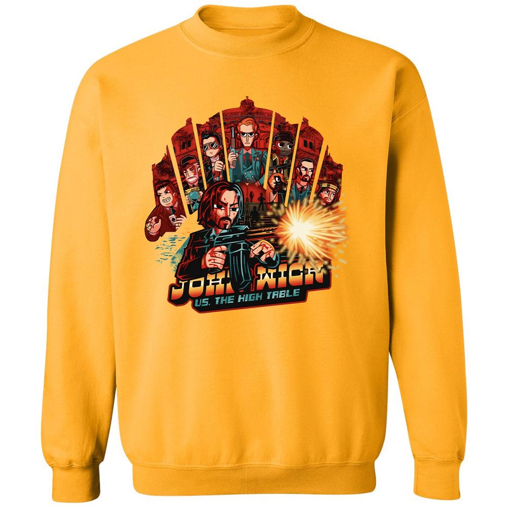 Classic Unisex Sweatshirt - B4N3WECA - Gold - 11