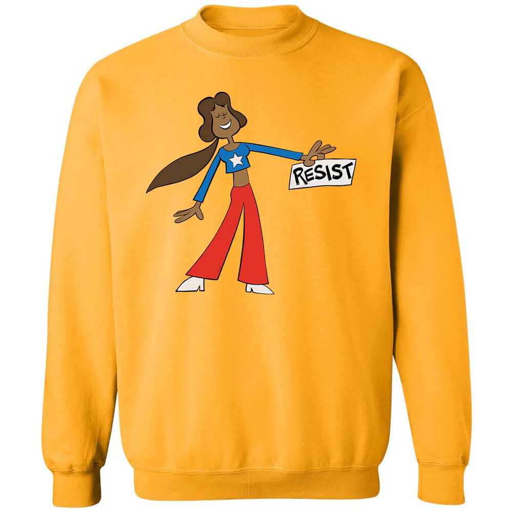 Classic Unisex Sweatshirt - W7R99RDK - Gold - 11
