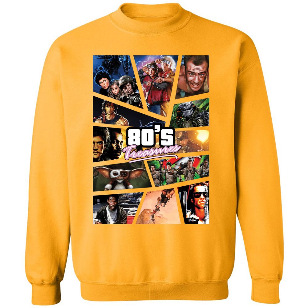 Classic Unisex Sweatshirt - VNKGABDB - Gold - 11