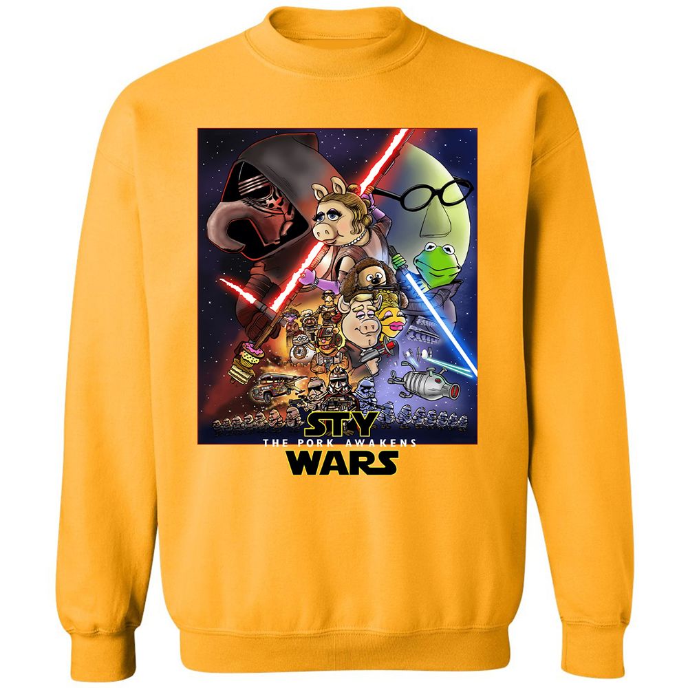 Classic Unisex Sweatshirt - UNQ9U3K5 - Gold - 11