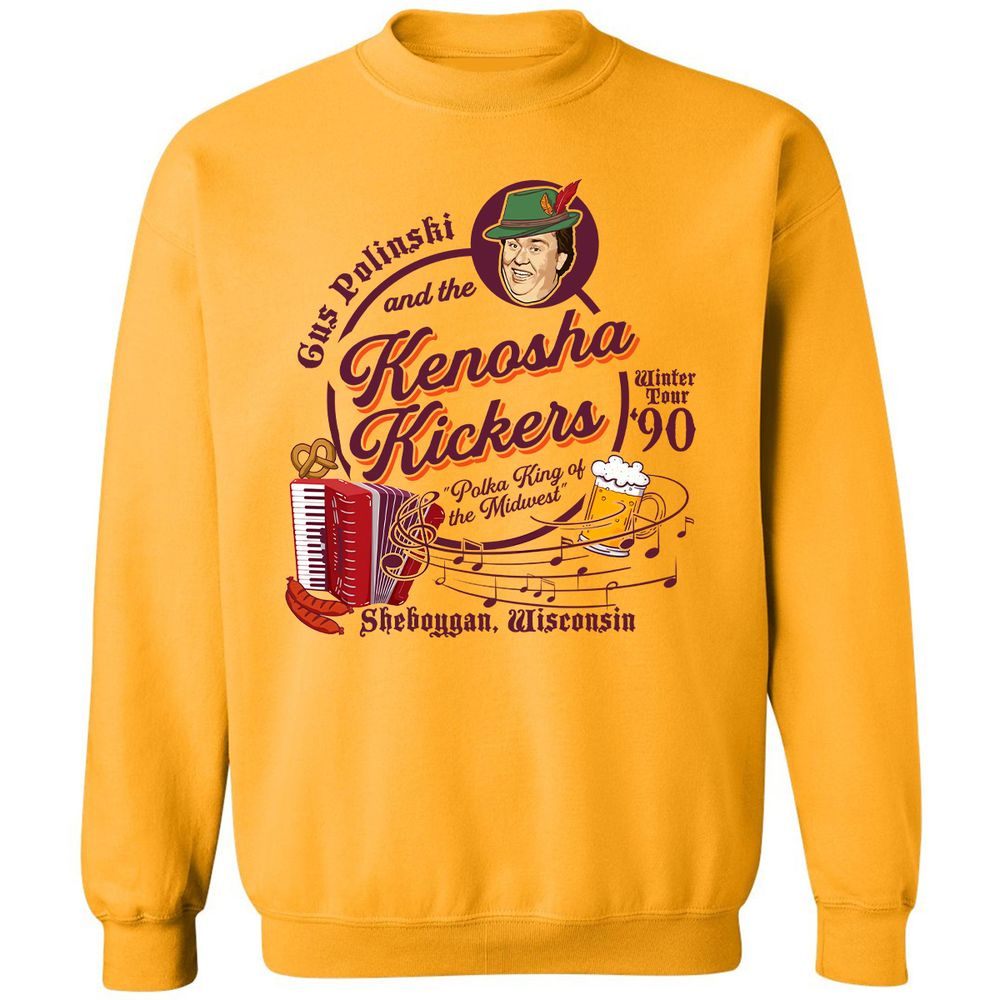 Classic Unisex Sweatshirt - PG3WTU1H - Gold - 11