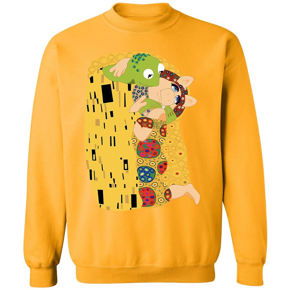Classic Unisex Sweatshirt - V3ED4NHT - Gold - 11