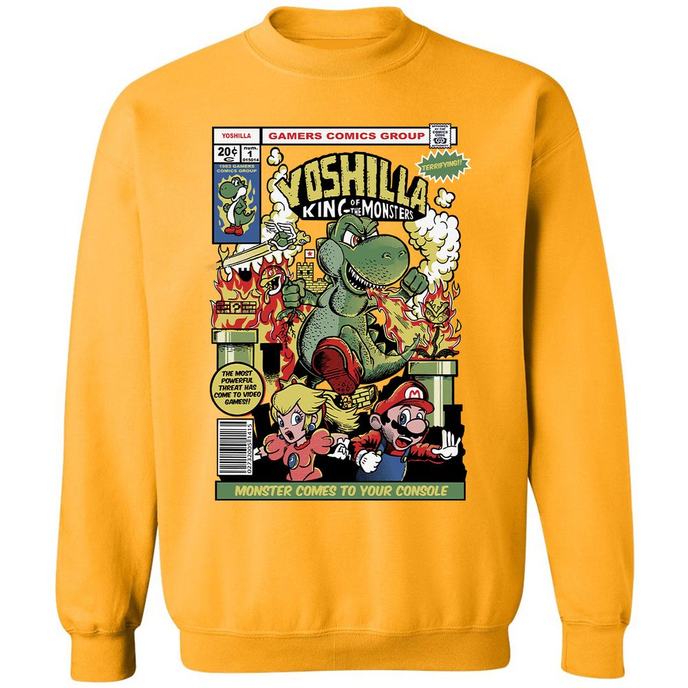 Classic Unisex Sweatshirt - WCU36RAG - Gold - 11
