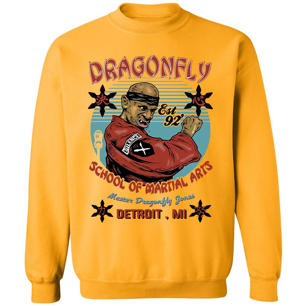 Classic Unisex Sweatshirt - 9J9WVVFV - Gold - 11