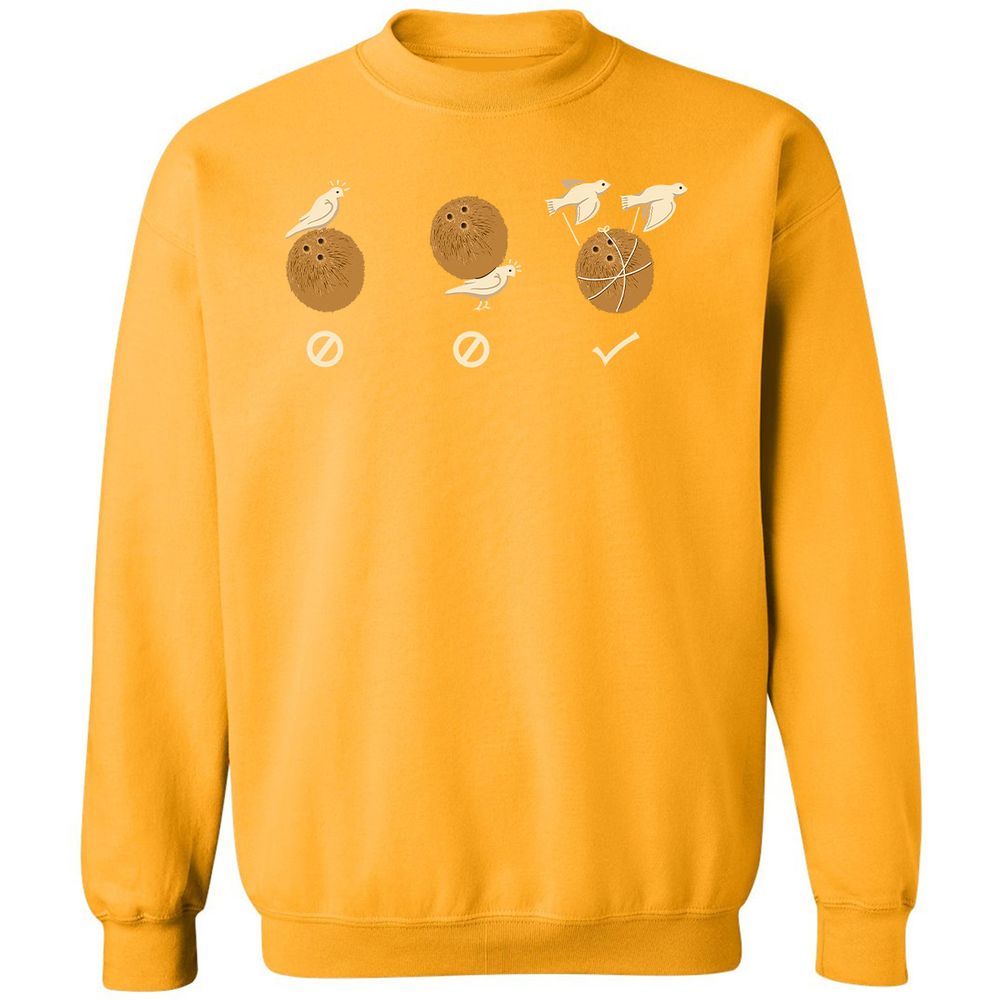 Classic Unisex Sweatshirt - FMVA5VE7 - Gold - 11