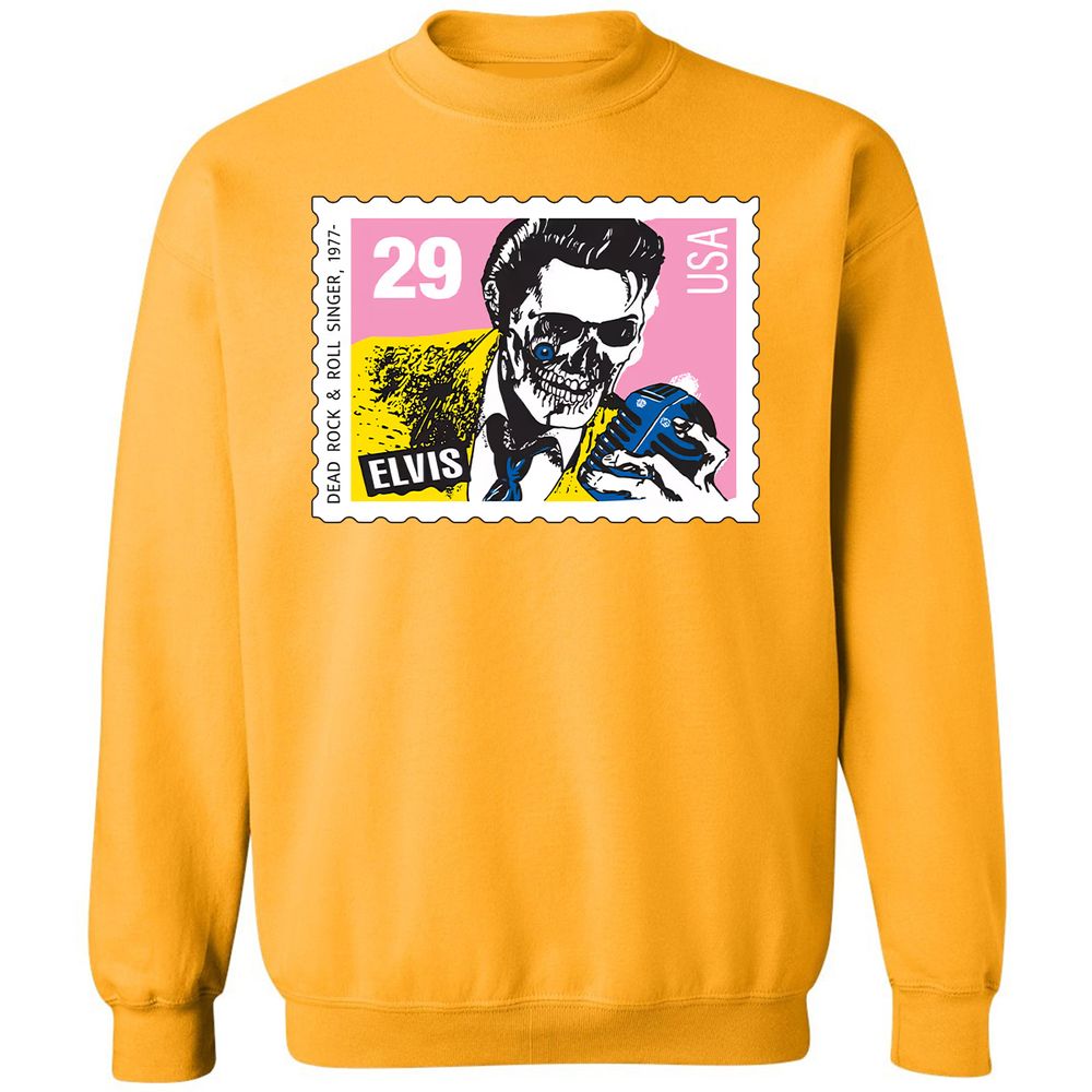 Classic Unisex Sweatshirt - XYR76VJY - Gold - 11