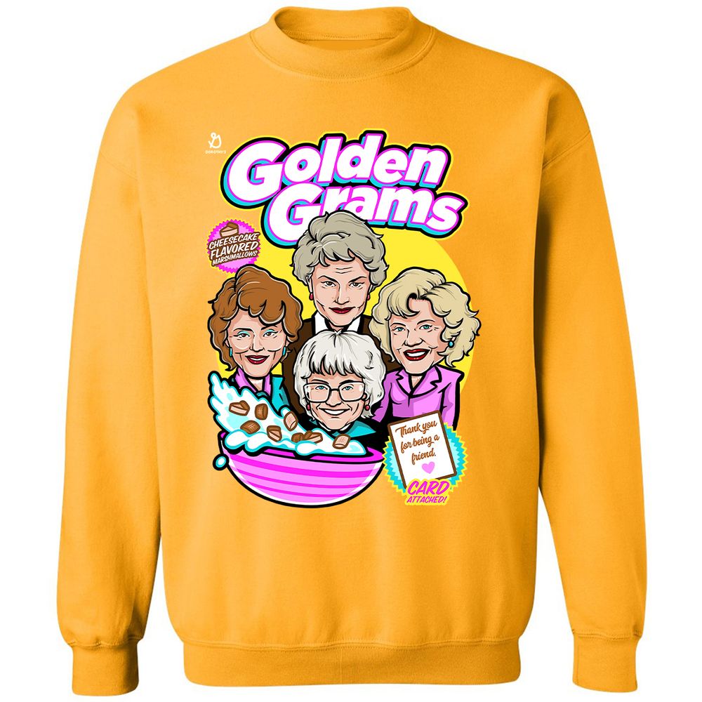 Classic Unisex Sweatshirt - 5D4G3Z3N - Gold - 11
