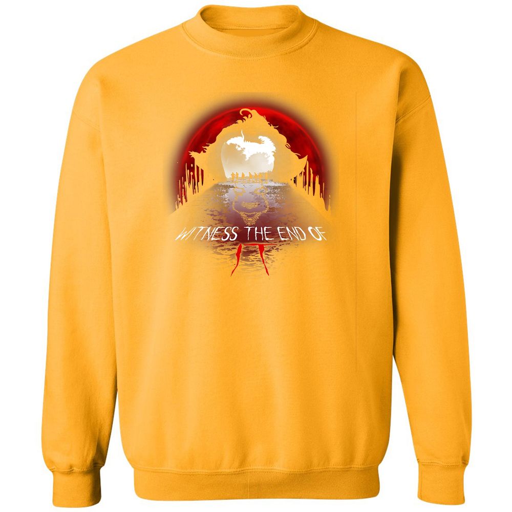 Classic Unisex Sweatshirt - K3NNLHAT - Gold - 11