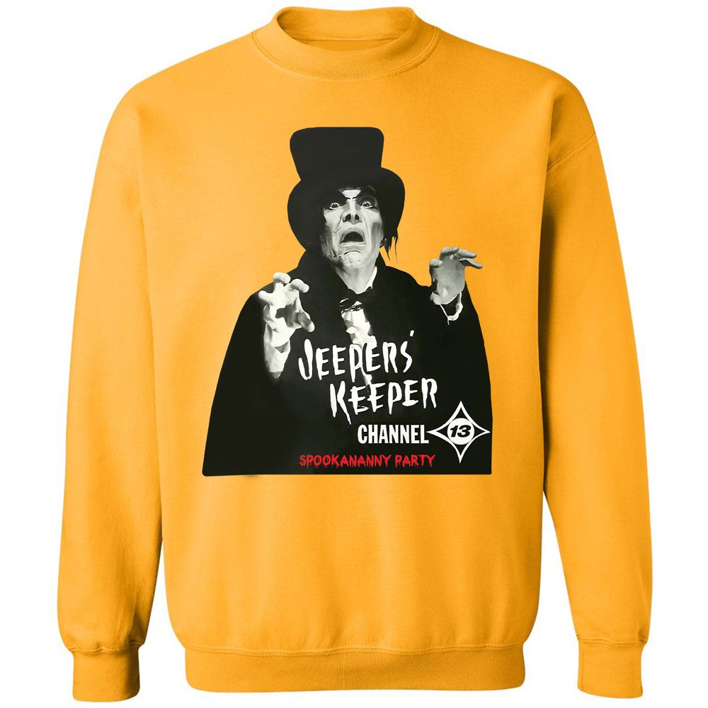 Classic Unisex Sweatshirt - H67P59CJ - Gold - 11