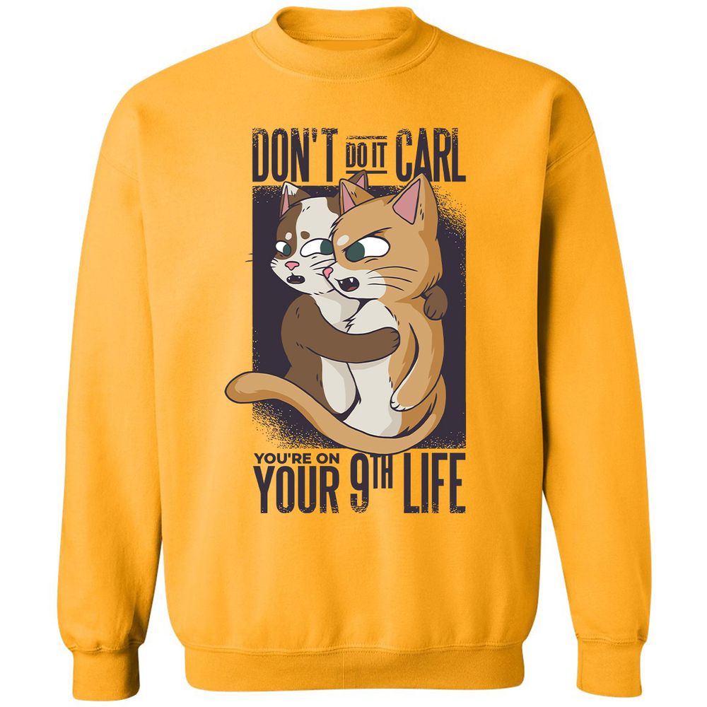 Classic Unisex Sweatshirt - SEQ3H96D - Gold - 11