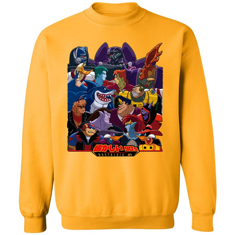 Classic Unisex Sweatshirt - XBR3Y7AW - Gold - 11