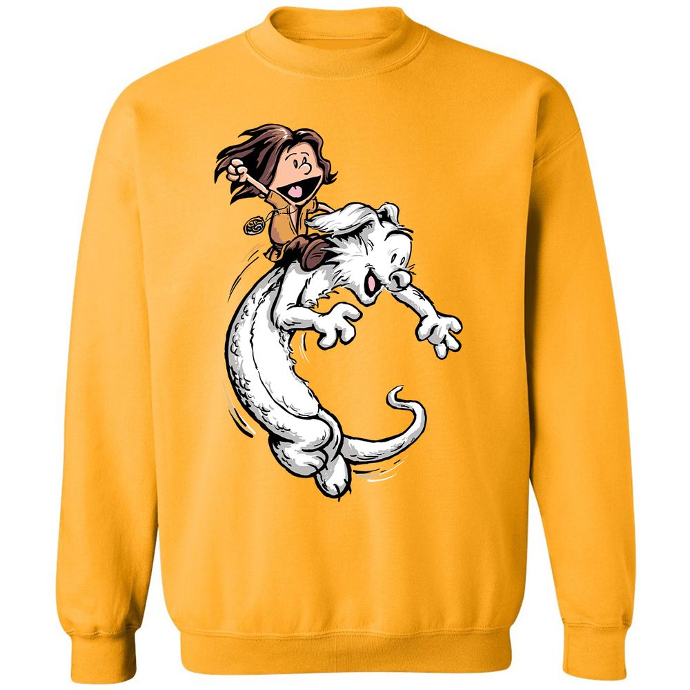 Classic Unisex Sweatshirt - 46EPNSWS - Gold - 11
